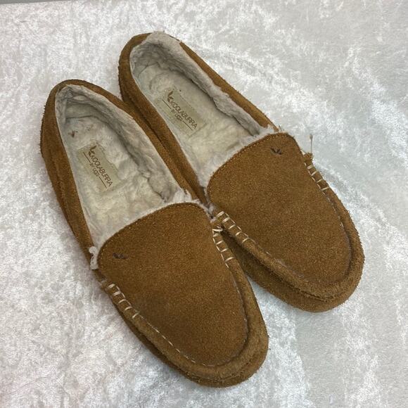 Koolaburra By UGG Tipton slippers in chestnut Size 8 - Picture 1 of 4